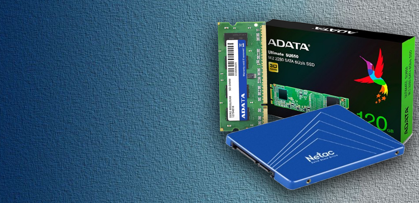Laptop SSD and RAM