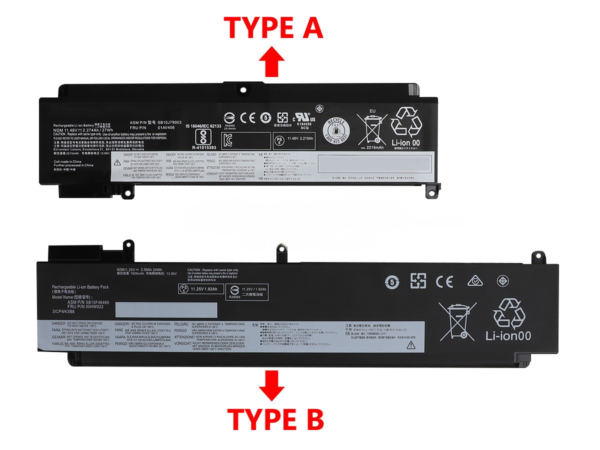 Lenovo ThinkPad T470S Serise Laptop Battery