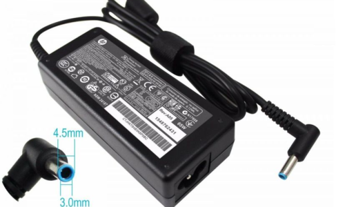 hp blue pin 19v 2.3a 45w 4.5*3.0mm adapter .Maacomputers